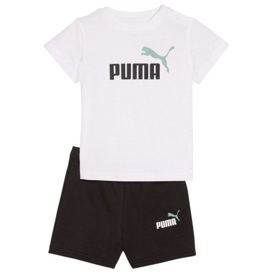 Puma Βρεφικό σετ Minicats Essentials Tee and Shorts Set